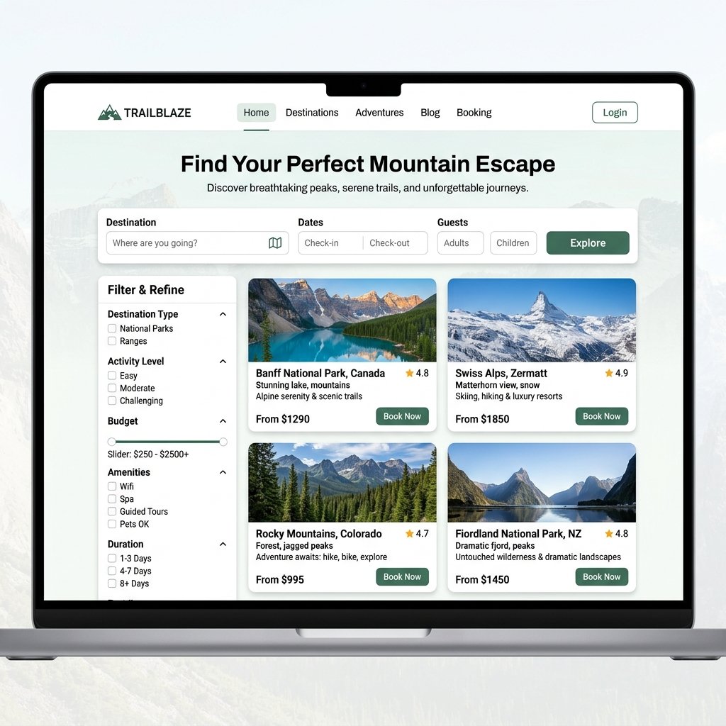 Explore the Wild Travel Website