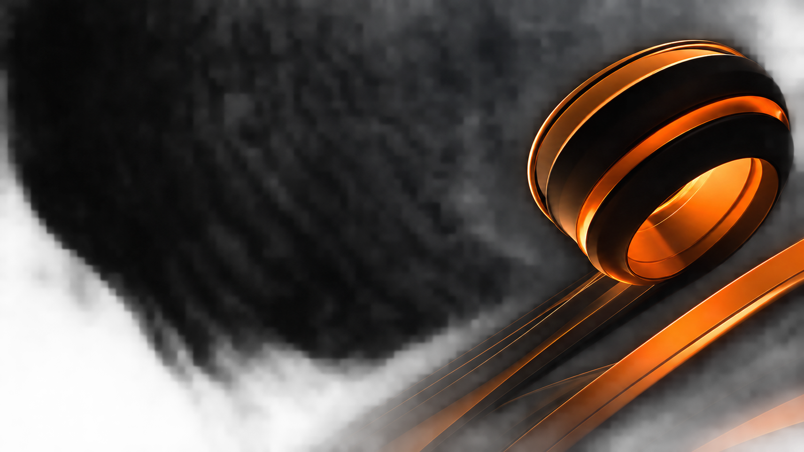 Code Kuber Background Ribbon